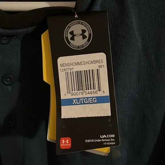NWT men’s XL Under Armour long sleeve shirt - Picture 3 of 4